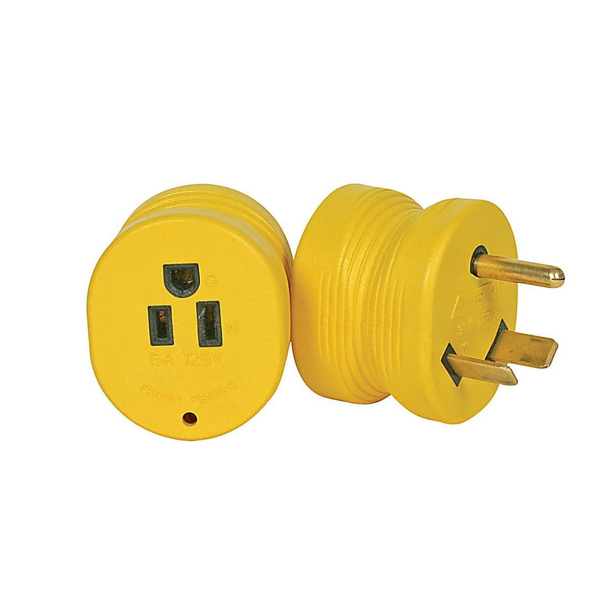 Camco 55233 Power Grip RV Electrical Adapters 1/Pack