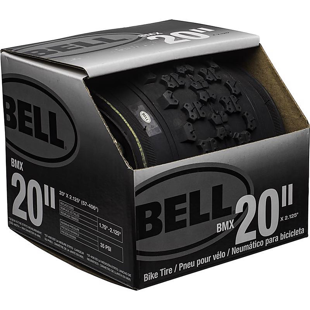 Bell Sports 7117026 20 in. Rubber Bicycle Tire 1 pk