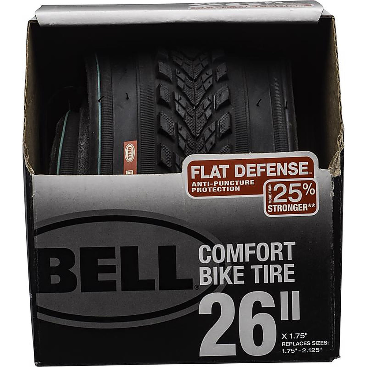 Bell Sports 7117053 26 in. Rubber Bicycle Tire 1 pk