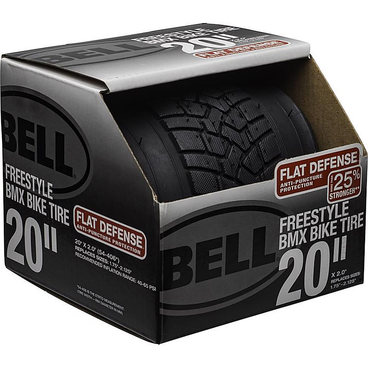 Bell Sports 7117054 20 in. Rubber Bicycle Tire 1 pk