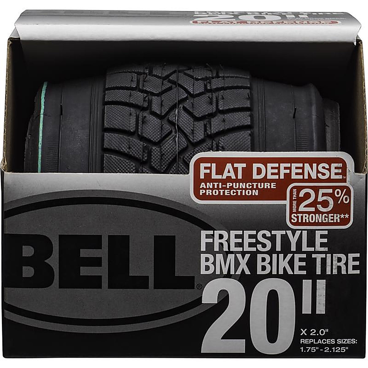 Bell Sports 7117054 20 in. Rubber Bicycle Tire 1 pk