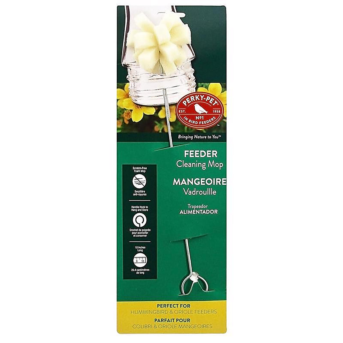 Perky-Pet 23T 2 in. H x 10.25 in. W x 2 in. D Cleaning Brush