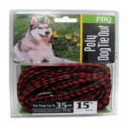 Boss Pet Q241500099 Red / Black Poly Dog Tie Out Rope Small/Medium