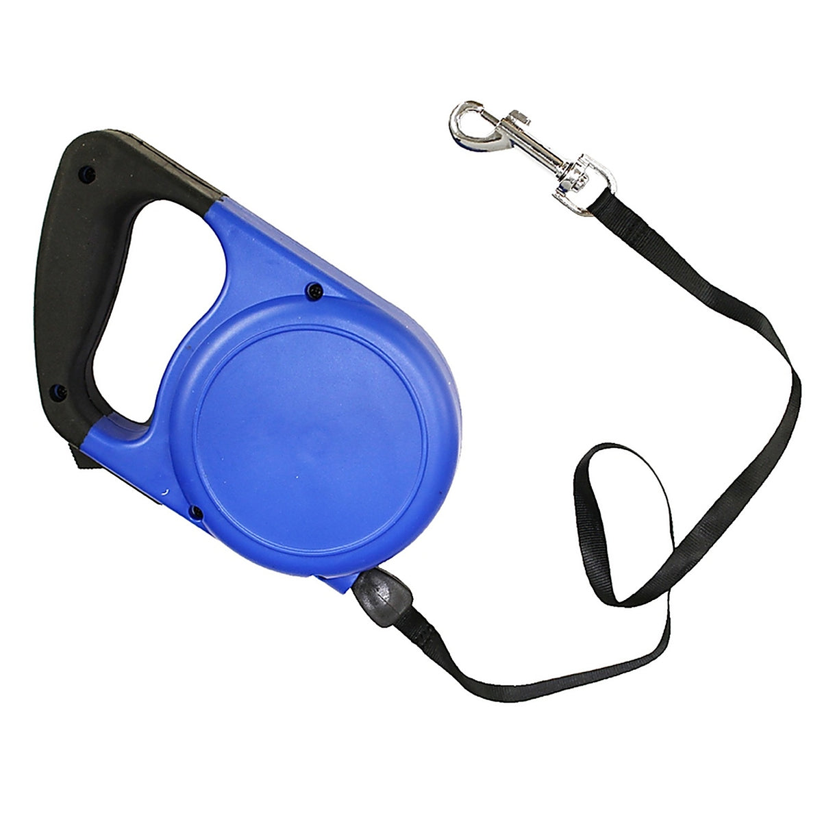 Boss Pet 11436 Black Retractable Lead Cotton/Nylon Dog Retractable Leash Small