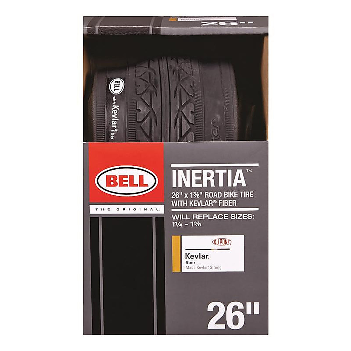 Bell Sports 7107522 26 in. Rubber Bicycle Tire 1 pk