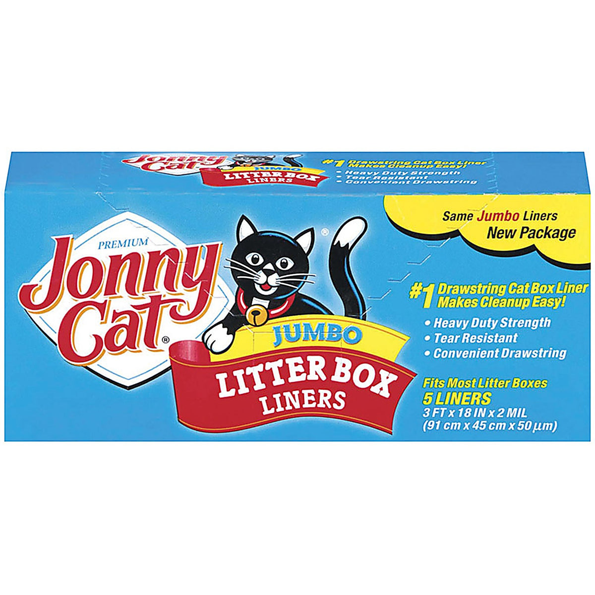 Jonny Cat - C00154 - Litter Box Liners 5 Pack