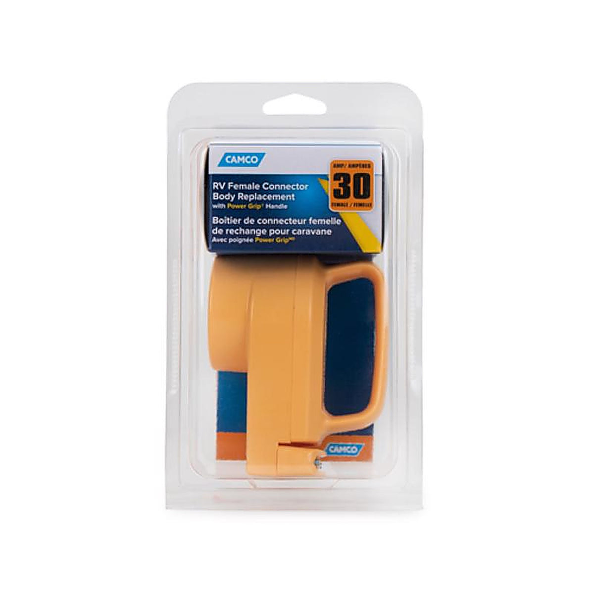 Camco - 55343 - 3 In. 30 Amps Female Replacement Receptacle 1 Pack