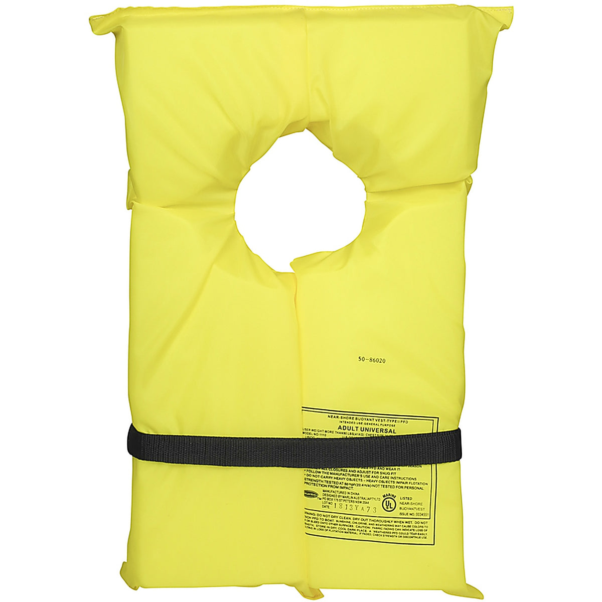 Seachoice - 50-86020 - Adult Sizes Yellow Life Jacket