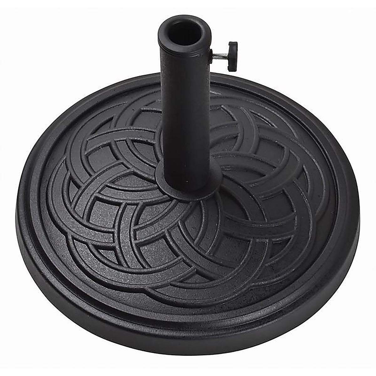 Bond - 60475A - Black Ribbon Envirostone Umbrella Base