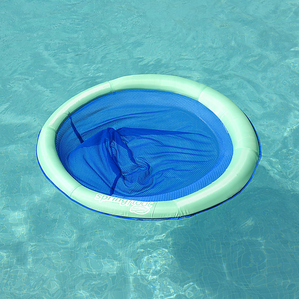 Swimways - 6069164 - Assorted Fabric/Mesh Inflatable Spring Float Floating Pool Mat