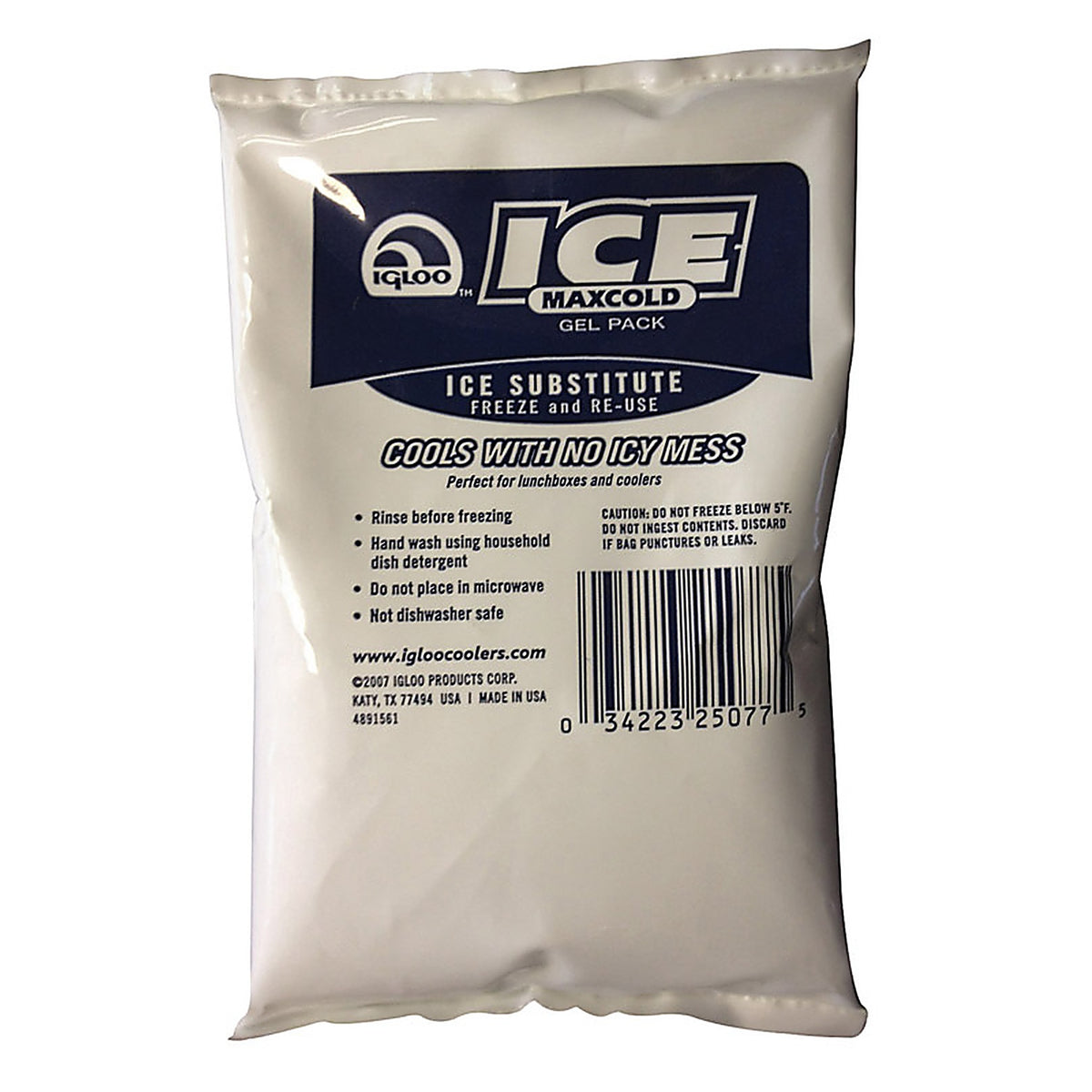 Igloo 25076 MaxCold Ice Pack 8 oz. Blue 1/Pack