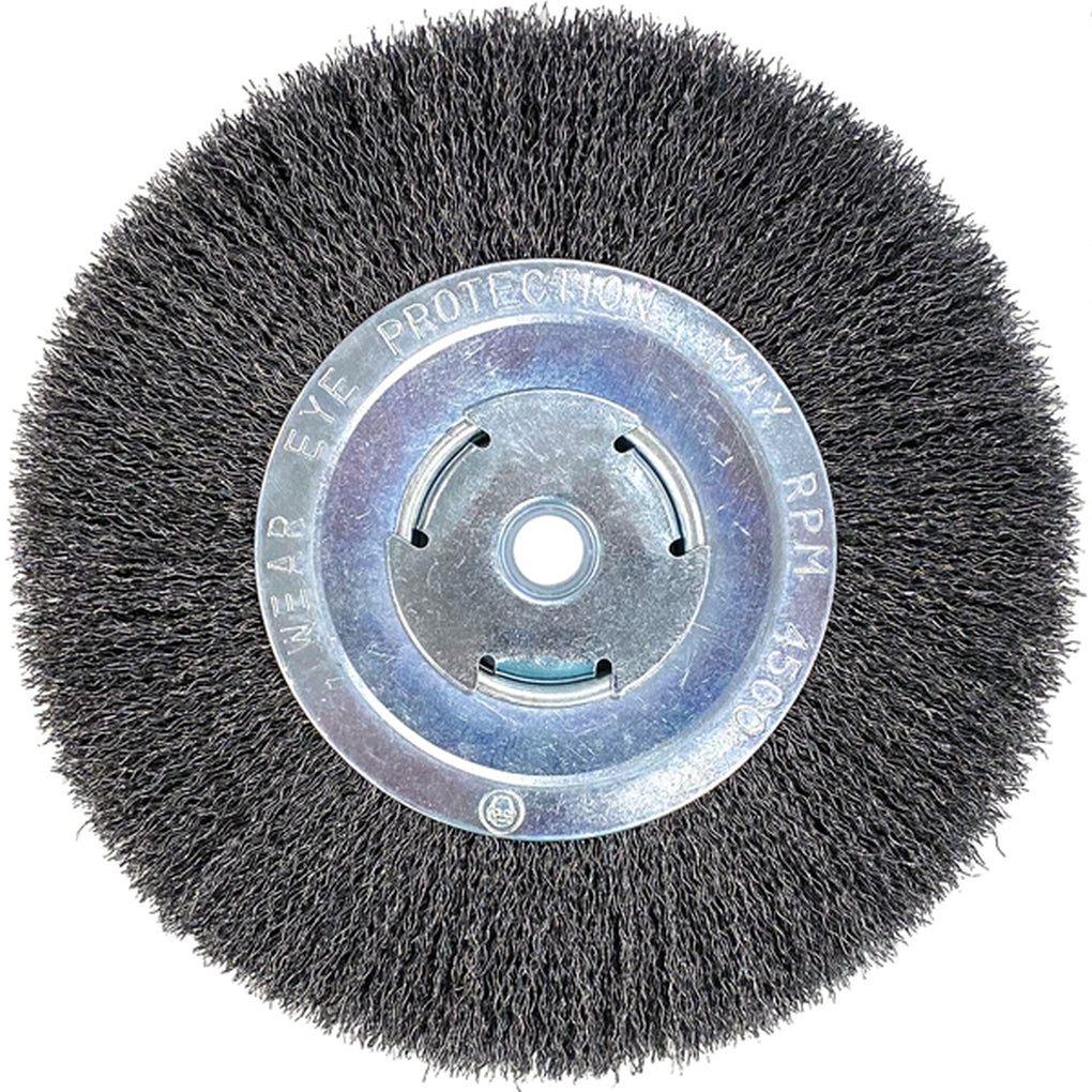 ATD - 8361 - 8 Inch Wire Wheel with Spacer for 5/8 Inch Arbor