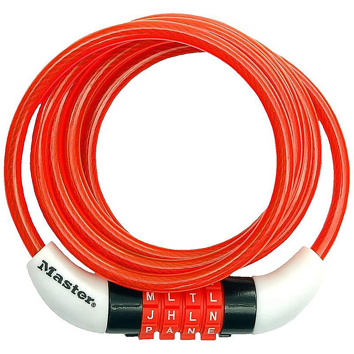 Master Lock - 8152DASTWD - 1/4 In. D X 60 In. L Vinyl Coated Steel Locking Cable