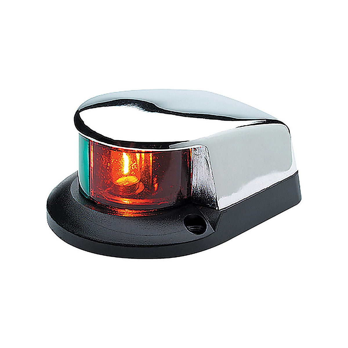 Seachoice 2021 Bi-Color Bow Light Chrome Plated Brass 4in. L
