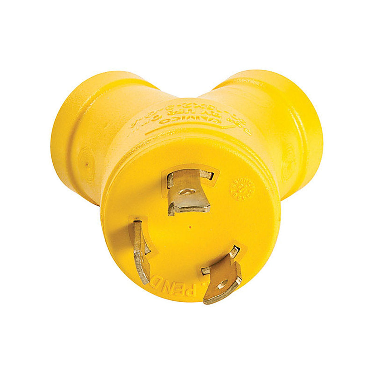 Camco 55433 RV Generator Outlet Adapter 3 Prong 1/Pack