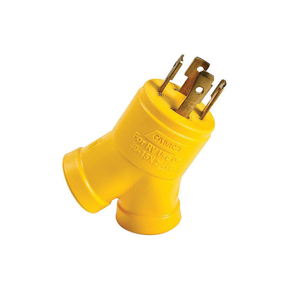 Camco - 55438 - 30 Amps RV Generator Outlet Adapter 30-15A 1 Pack