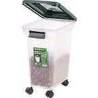 Remington 296001 White/Green Plastic 28 qt. Pet Food Container For All Animals