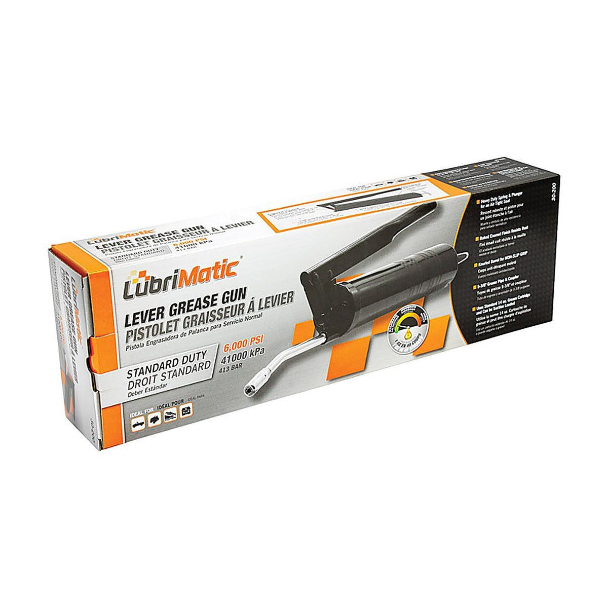 LubriMatic LUBR30200 Manual Grease Gun 14 oz