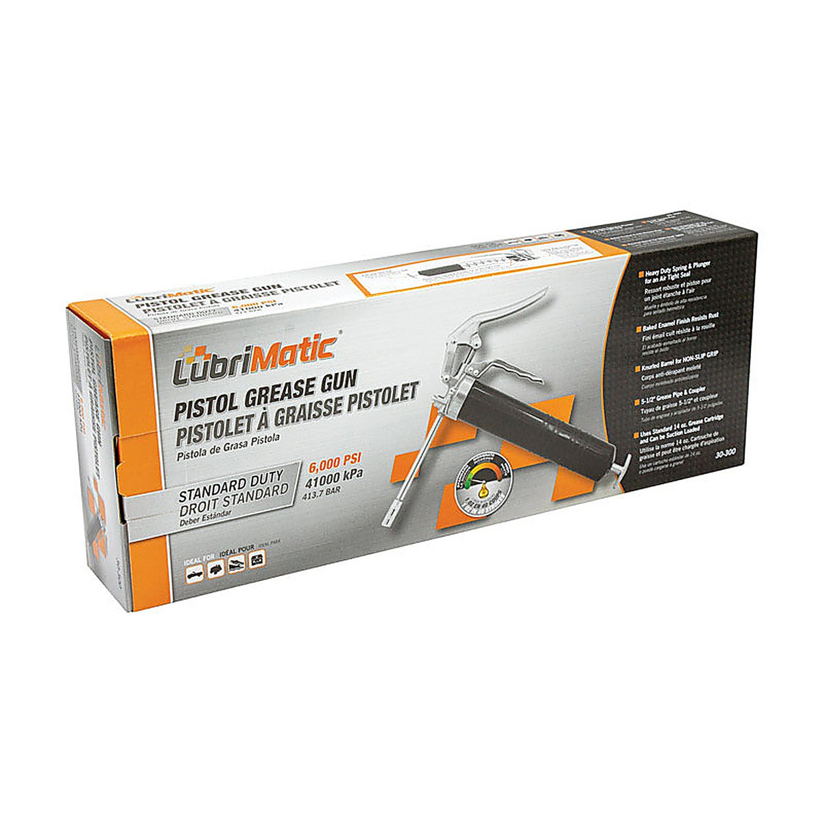 LubriMatic LUBR30300 Manual Grease Gun 14 oz