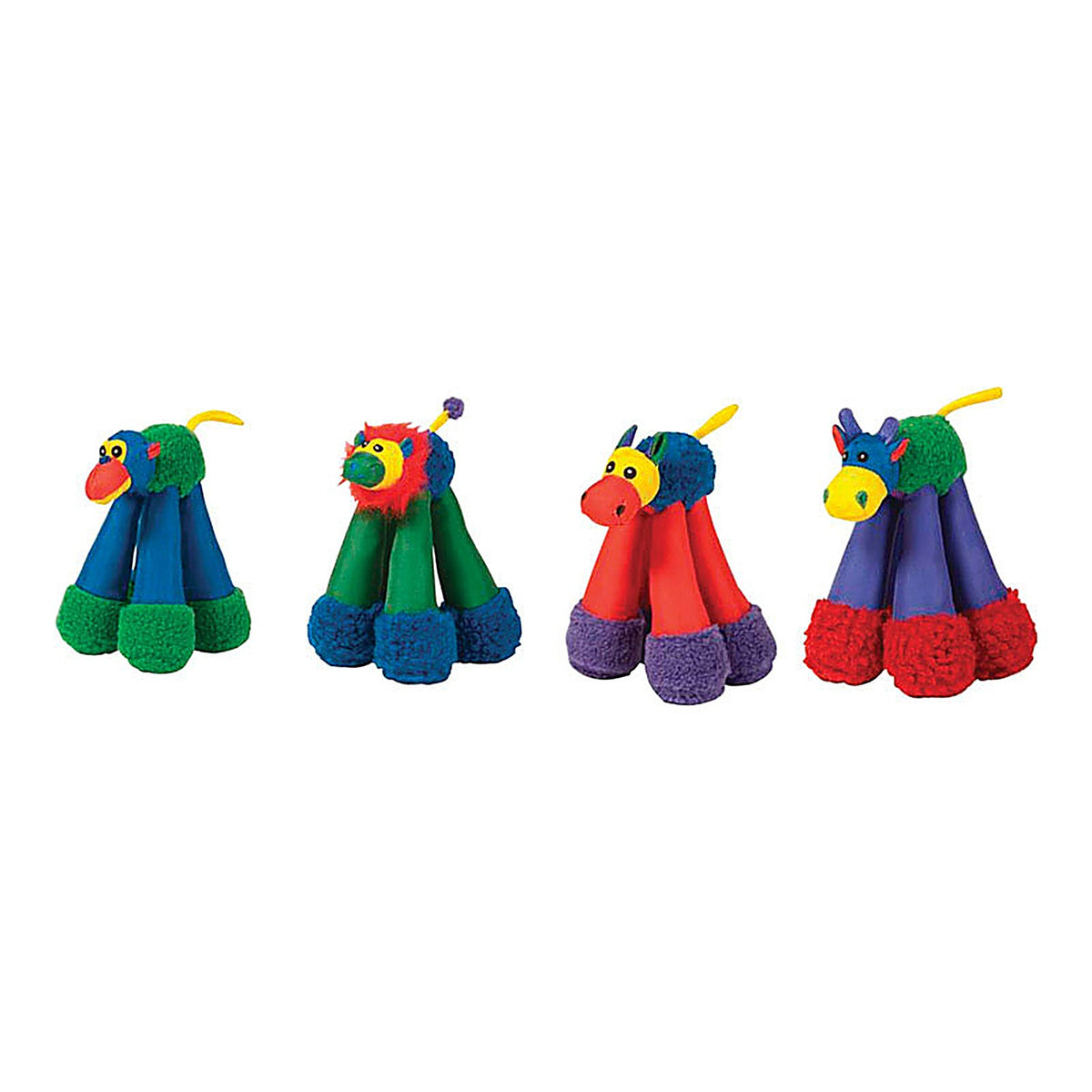 Chomper - PLDLL1999M - Assorted Nylon Doggy Long Leg Dog Toy Large 1 Pack