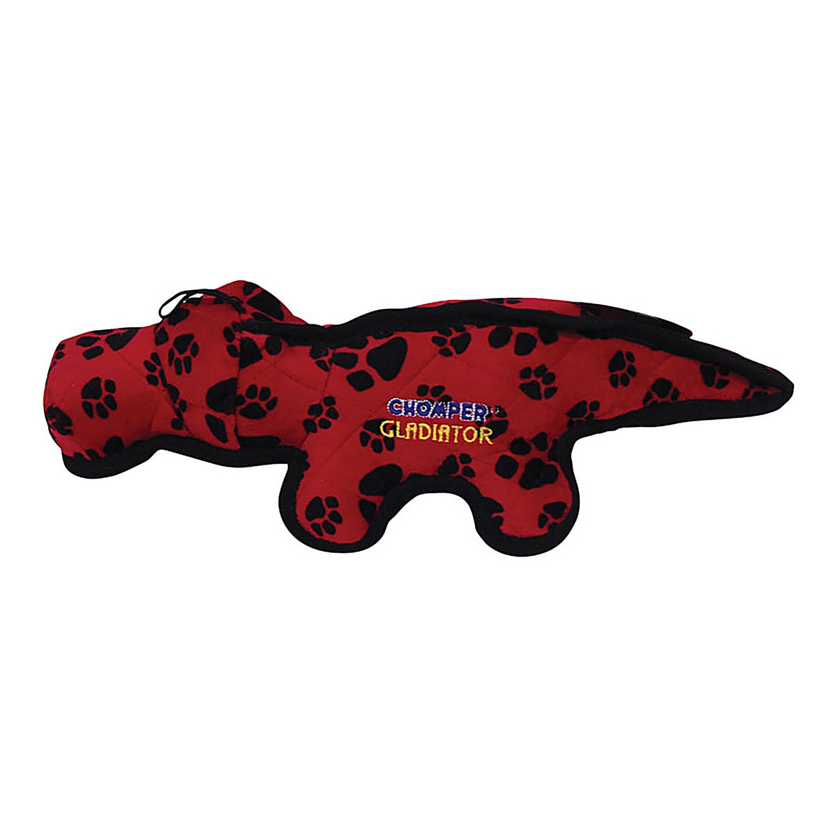 Chomper - WB11882 - Gladiator Assorted Nylon/Plush Tuff Alligator Dog Toy Large