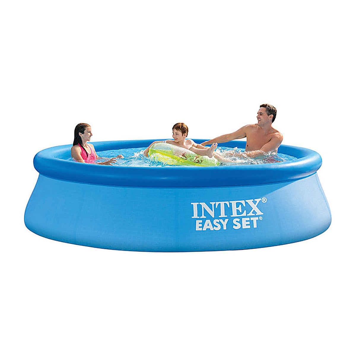 Intex 28121EH 1018 gal. Round Plastic Above Ground Pool 30 in. H x 120 in. W x 10 ft. Dia.