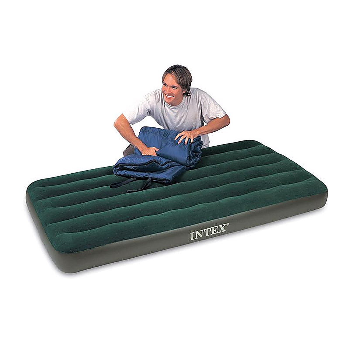 Intex 64777E Air Mattress Twin Pump Included