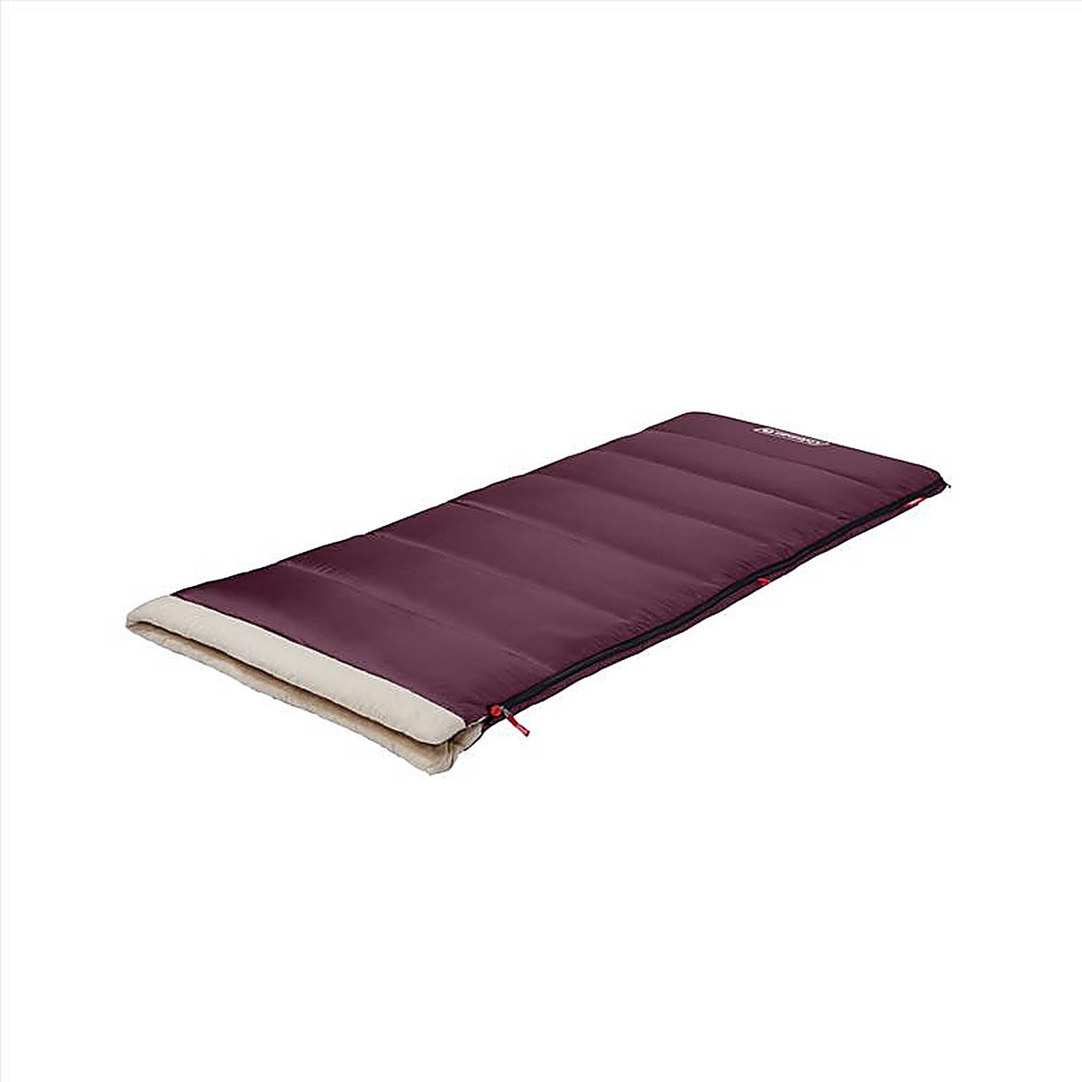 Coleman 2149521 Autumn Glen Burgundy Sleeping Bag 2 in. H X 33 in. W X 75 in. L 1 pk