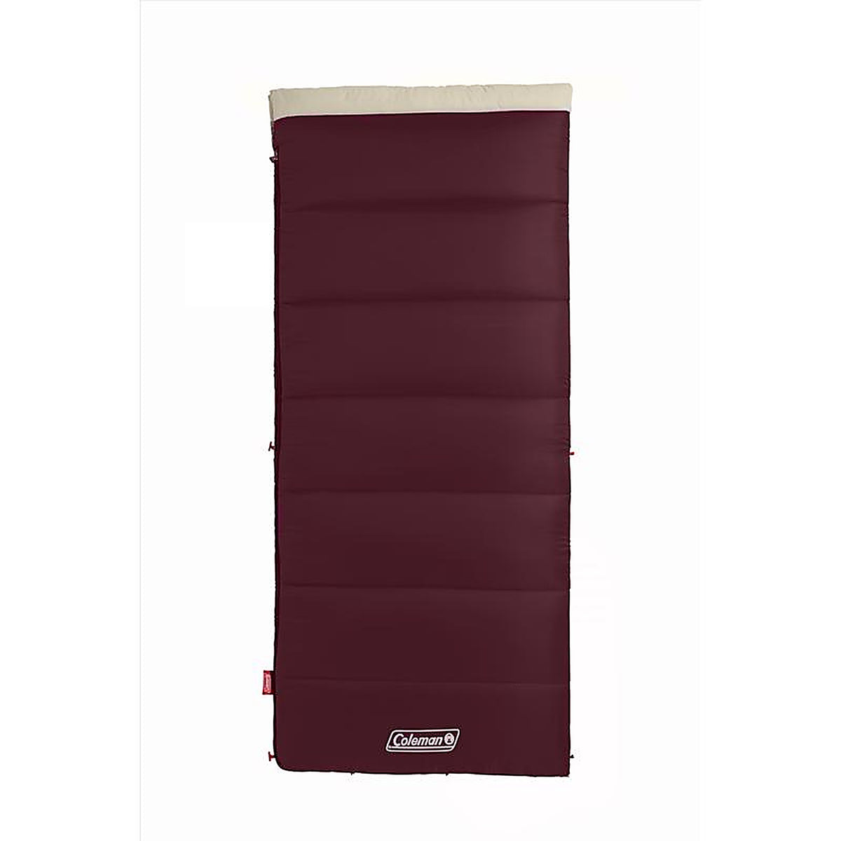 Coleman 2149521 Autumn Glen Burgundy Sleeping Bag 2 in. H X 33 in. W X 75 in. L 1 pk