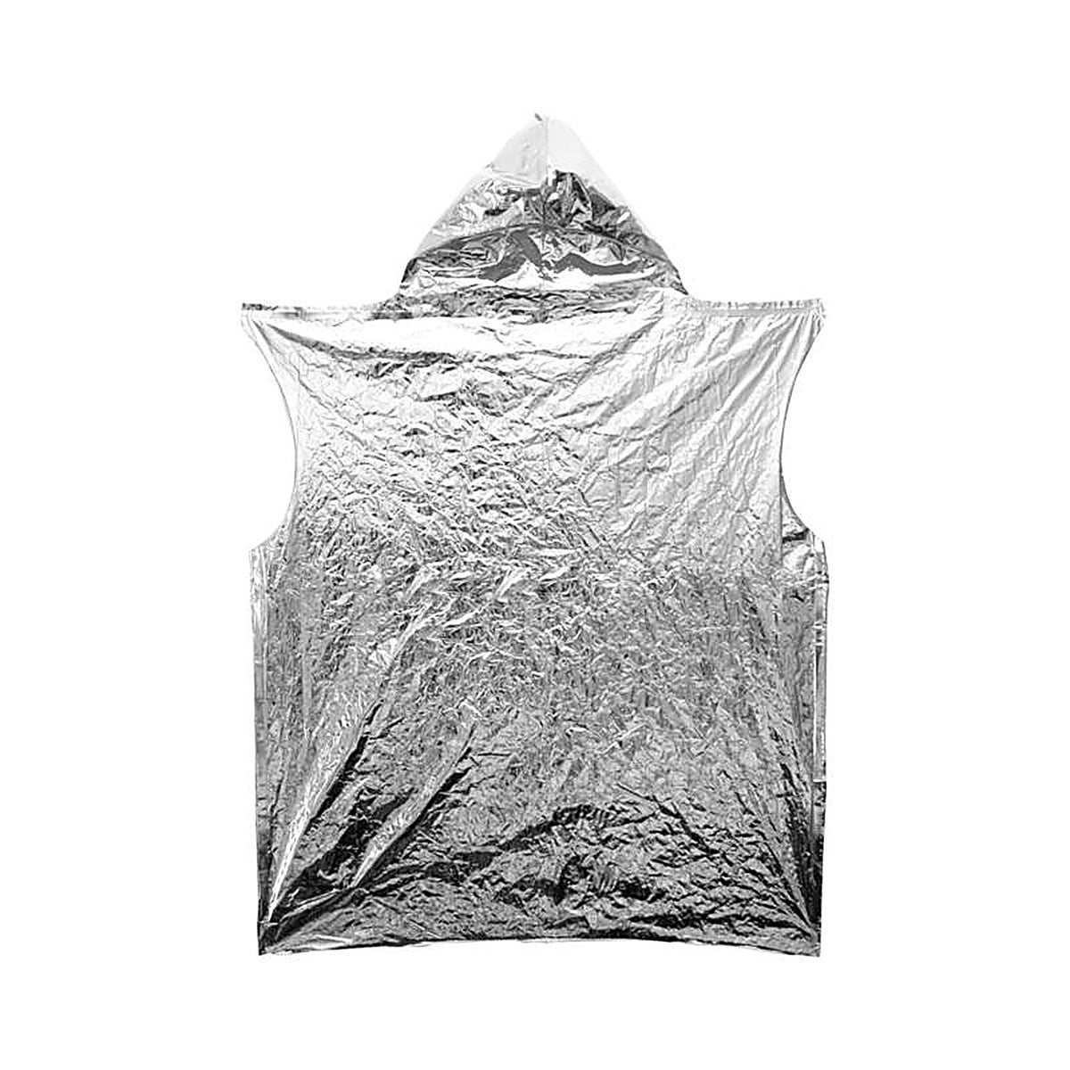 Coghlans 1390 Silver Survival Poncho 5.875in. H x 42-1/2in. W x 39in. L