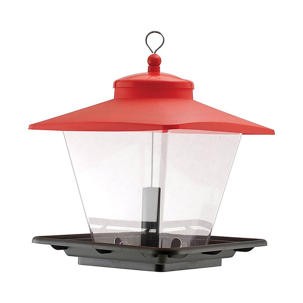 Audubon NA6228 Wild Bird 7 lb. Plastic Cafe Bird Feeder 4 ports