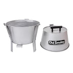 Old Smokey Products - #18 - 17 In. Charcoal Grill Silver