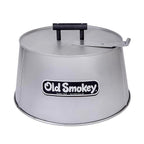 Old Smokey Products - #18 - 17 In. Charcoal Grill Silver