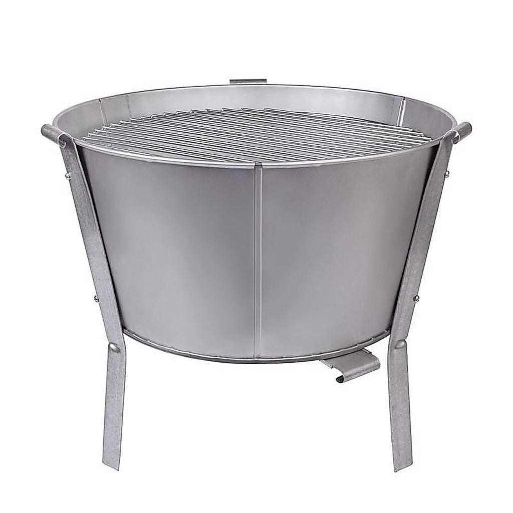 Old Smokey Products - #18 - 17 In. Charcoal Grill Silver