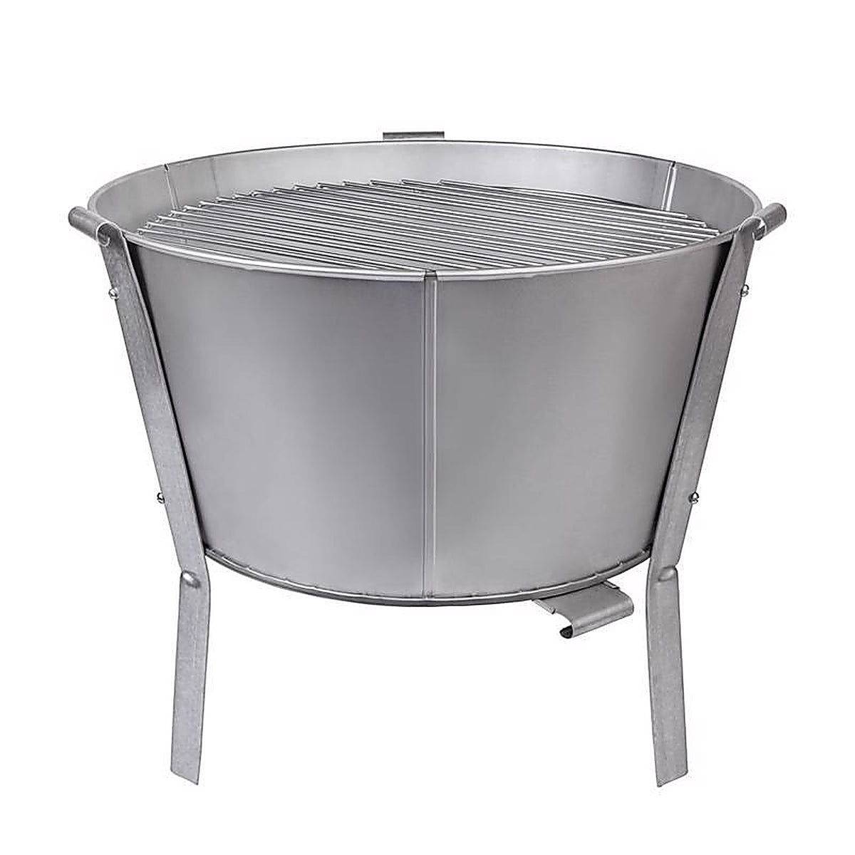 Old Smokey Products - #18 - 17 In. Charcoal Grill Silver