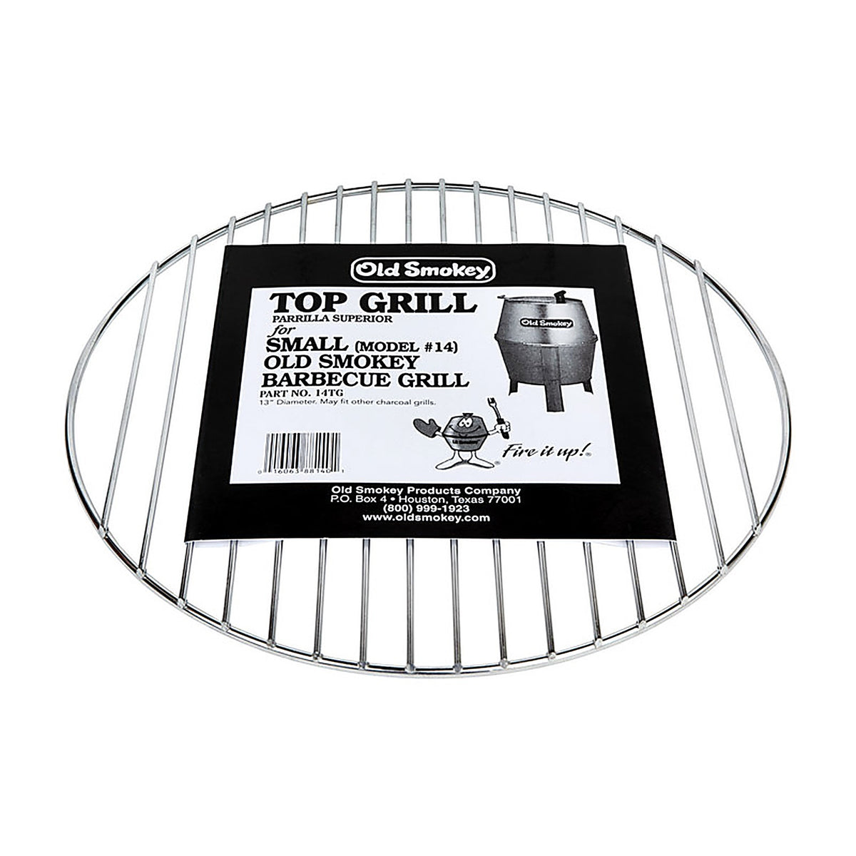 Old Smokey Products - #14 TG - Cooking Grid 13 In.