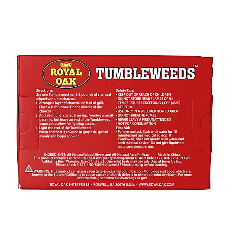 Frontier - 205-228-448 - Tumbleweeds Paraffin Fire Starter 8 Min 16 Pack