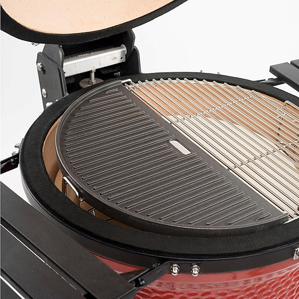Kamado Joe - BJ-HCIGRIDDLE - Big Joe Cast Iron Griddle 24 In. L X 12 In. W 1 Pack