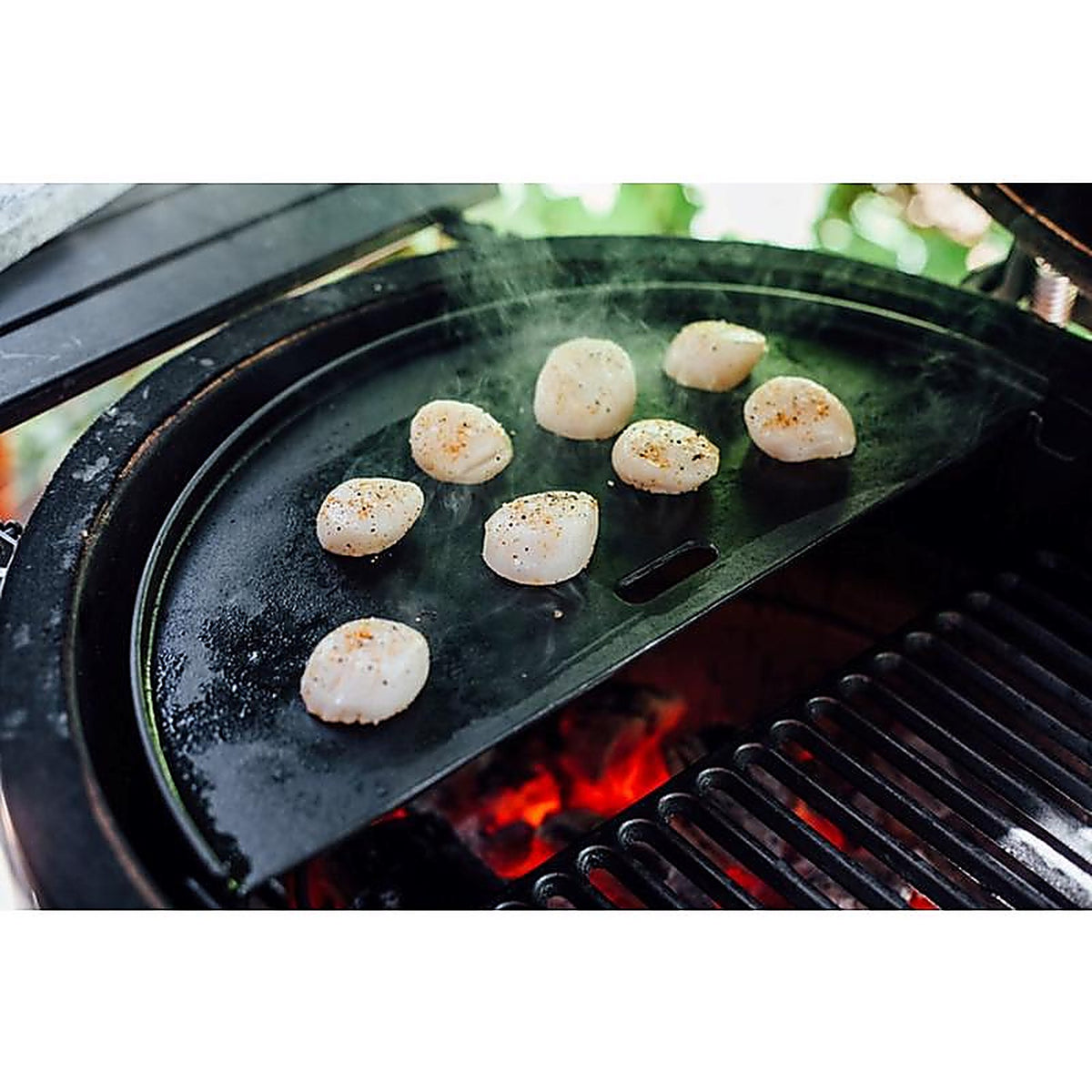 Kamado Joe - BJ-HCIGRIDDLE - Big Joe Cast Iron Griddle 24 In. L X 12 In. W 1 Pack