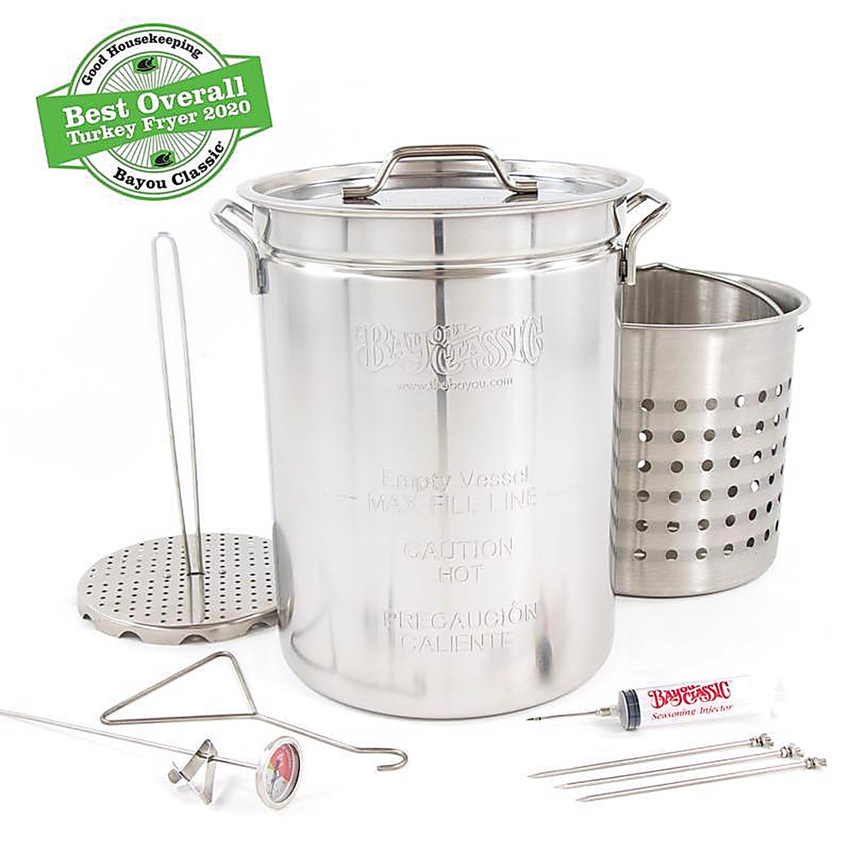 Bayou 1118 Grill Stockpot 14 in. L x 13 in. W