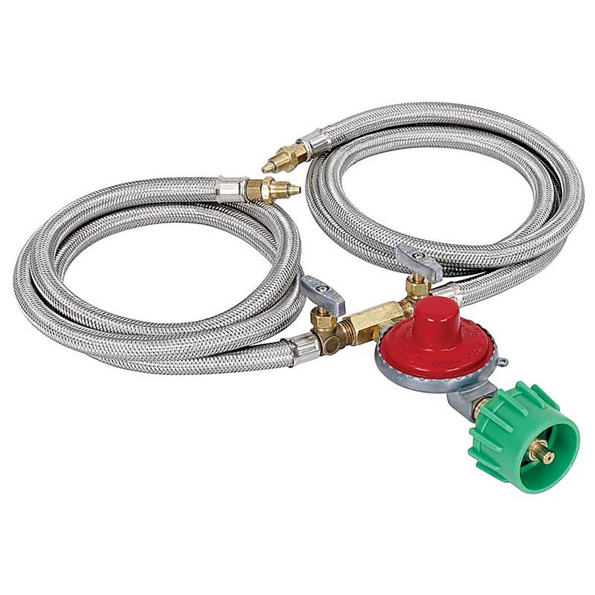 Bayou Classic - M2HPH - 36 In. L Stainless Steel Hose Assembly and Regulator