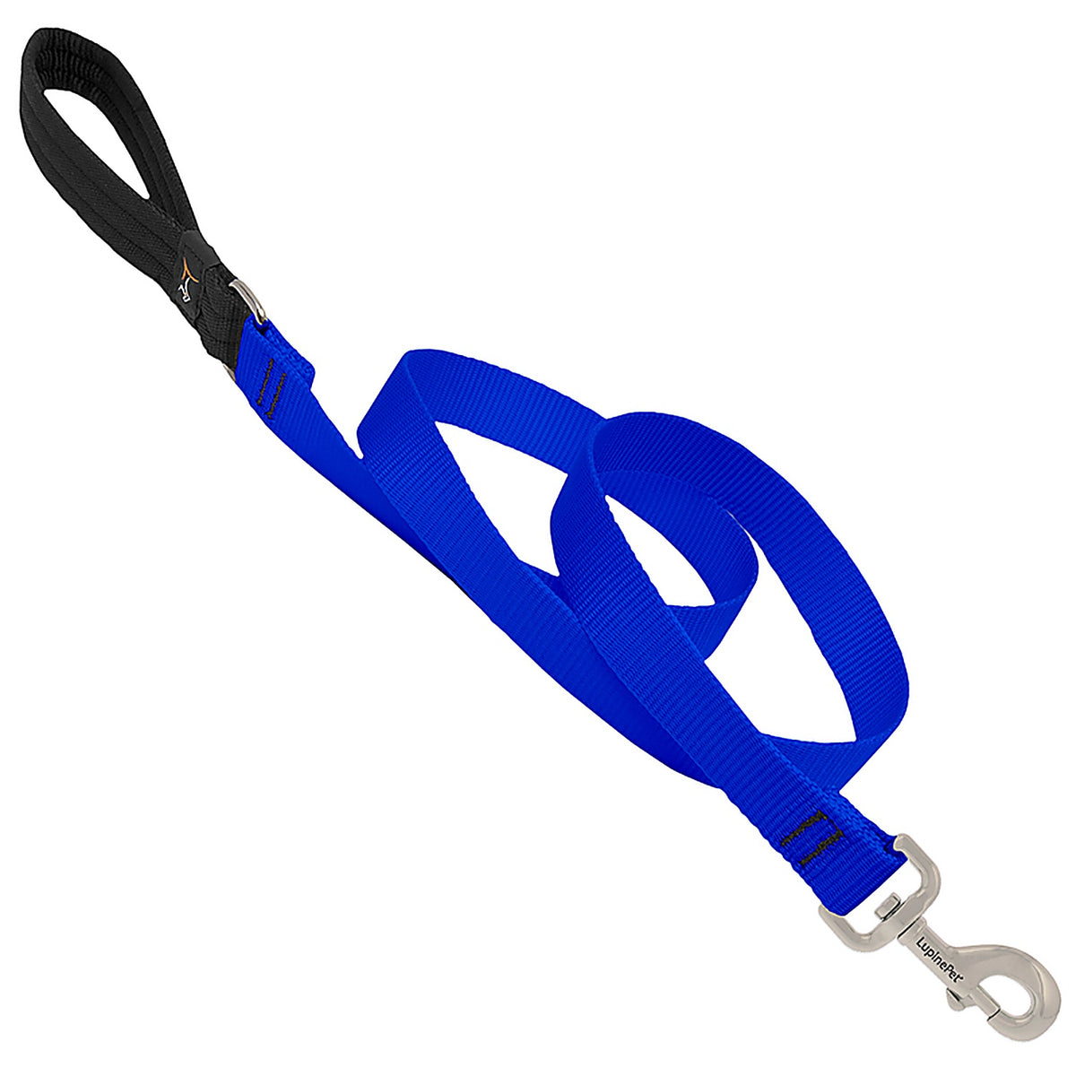 Lupine 17559 Pet Basic Solids Blue Blue Nylon Dog Leash