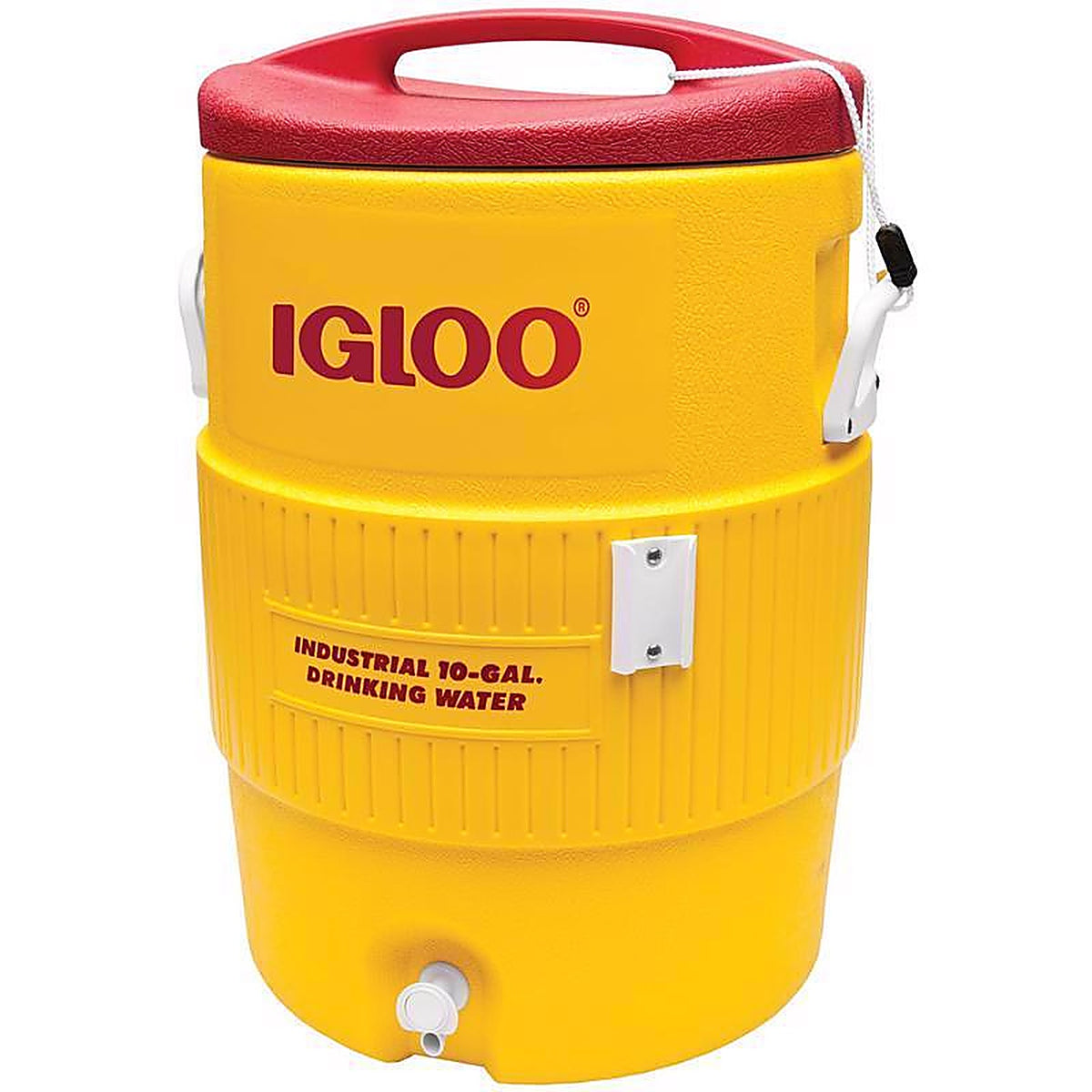Igloo 4101 Industrial Water Cooler 10 gal. Red/Yellow