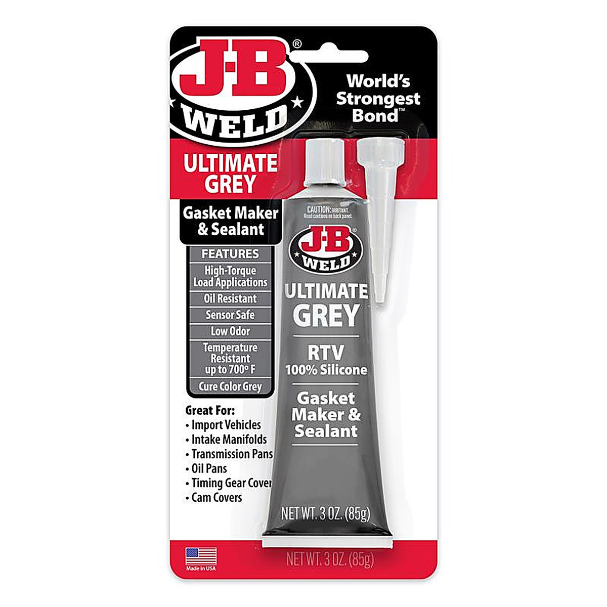 J-B Weld 32327 Gasket Maker Type-1 Gasket Sealant 3 oz.