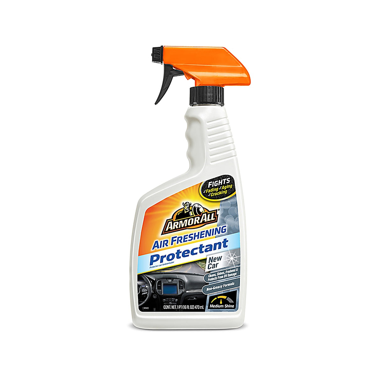 Armor All 78529 Plastic/Rubber/Vinyl Air Freshening Protectant Spray New Car Scent 16 oz.