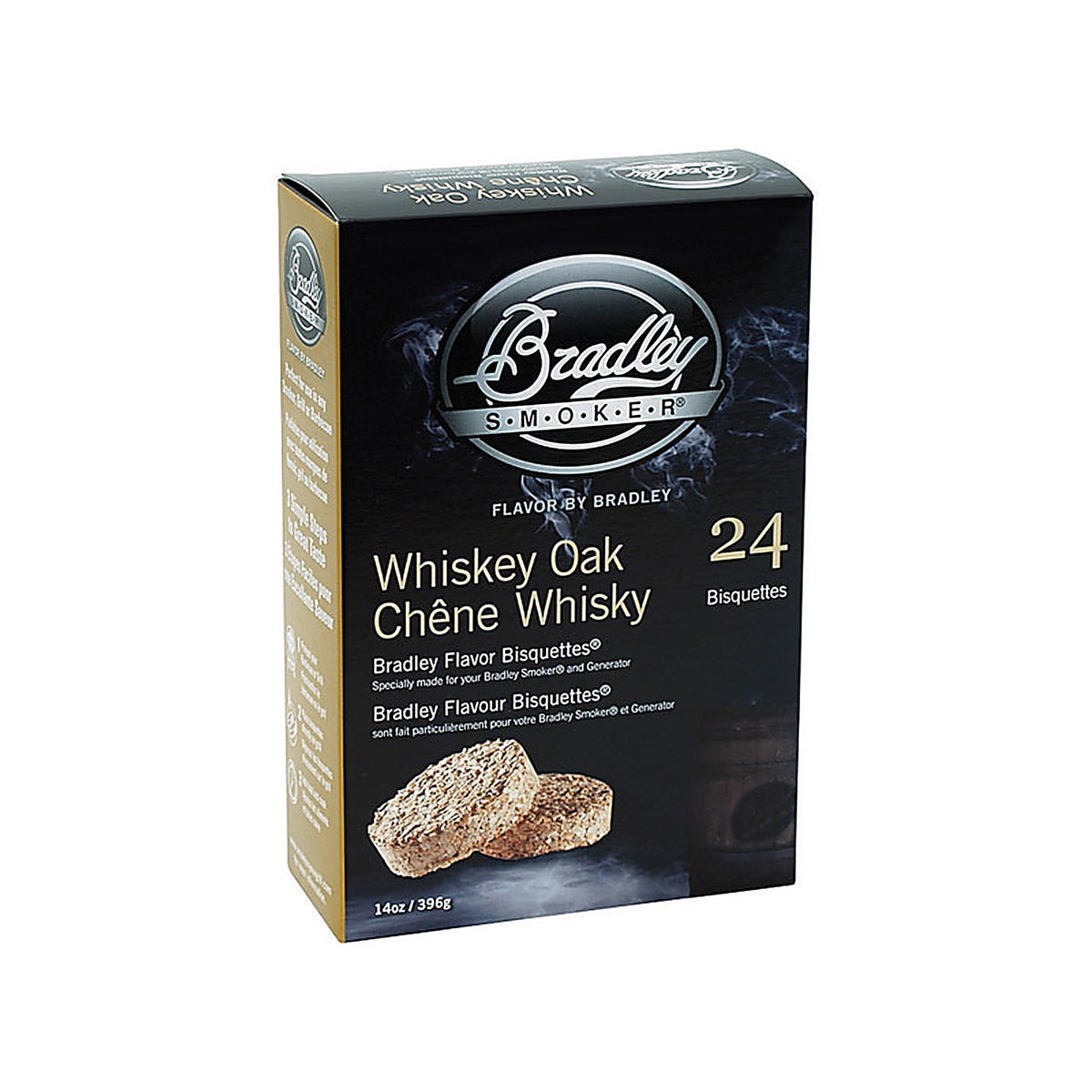 Bradley Smoker - BTWOSE24 - All Natural Whiskey Oak Wood Bisquettes 24 Pack