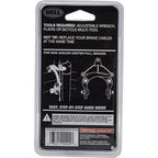 Bell Sports 7122134 Binder 400 Synthetic Compounds Bike Brake Pads Black