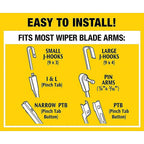 Rain-X 5079275-2 Latitude 18 in. All Season Windshield Wiper Blade
