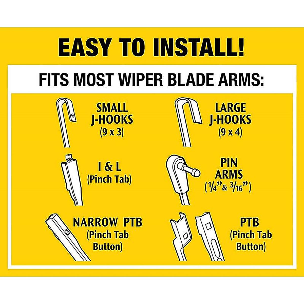 Rain-X 5079276-2 Latitude 19 in. All Season Windshield Wiper Blade