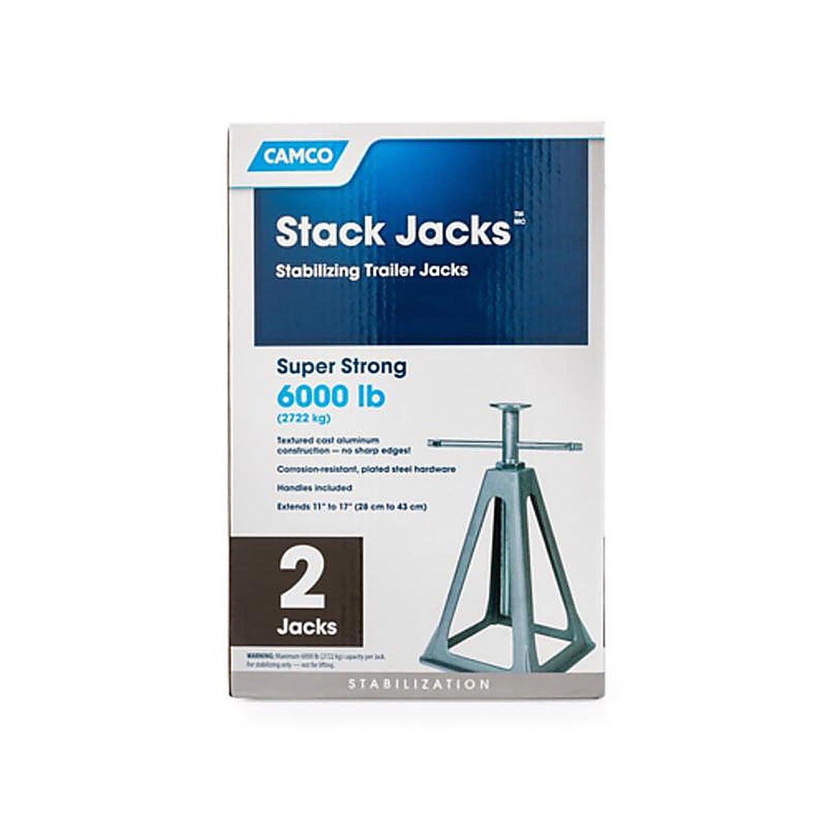 Camco 44561 Stack Jacks 2/Pack